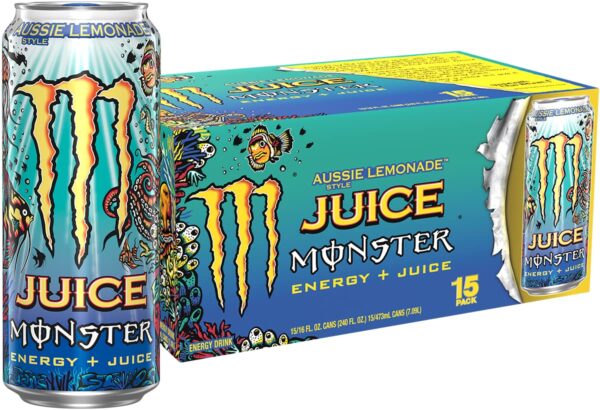 Monster Aussie Lemonade PMP, 12 x 500ml