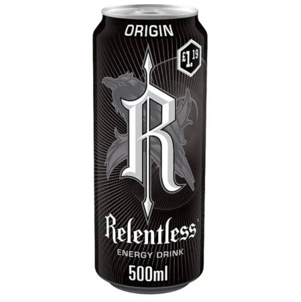 Relentless Origin Energy Drink 12 x 500ml